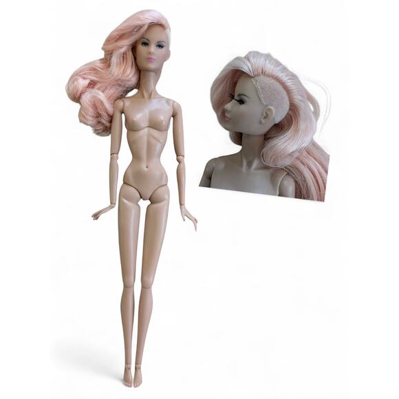 Integrity Toys Liu Liu Ling The Industry Style Savior Fashion Doll Shaved Hair - Picture 1 of 8